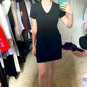 Basic Black Tee Dress